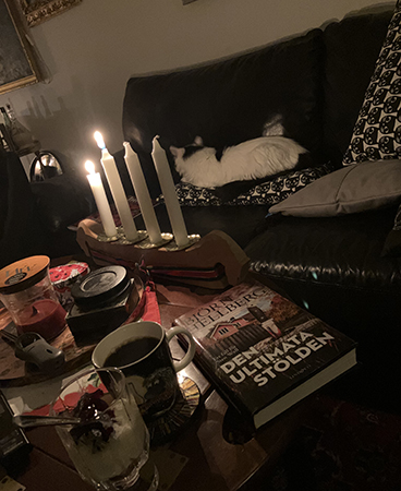 Kaffe med dessert och Citrus i Salen andra advent