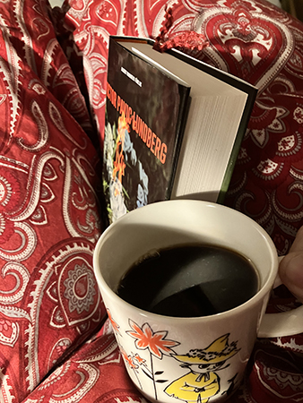 Kaffe på sängen och slutet av boken En förlorad sommar