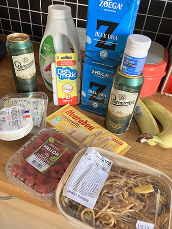 Mat och lördagsgodis