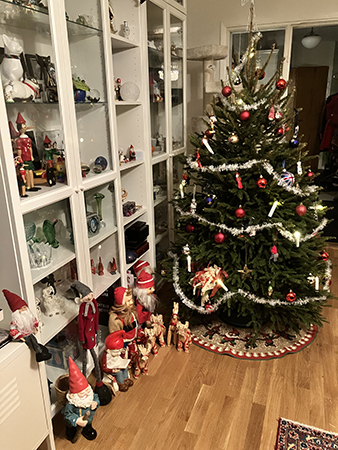 Julgranen nyårsafton 2023