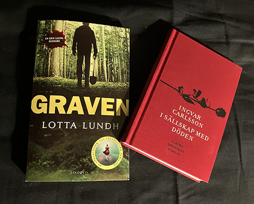 Böckerna Graven och I sällskap med döden