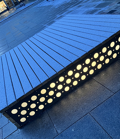 Ljuslåda på Stora torget