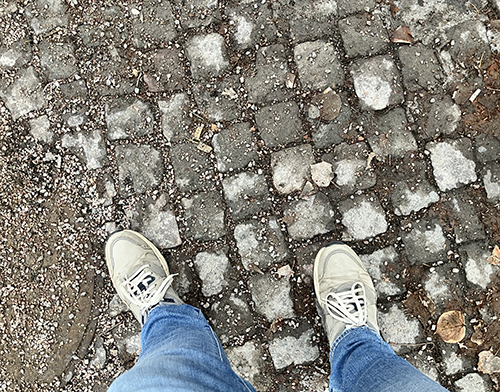 Premiär för gympadojor på jobbpromenaden 2024