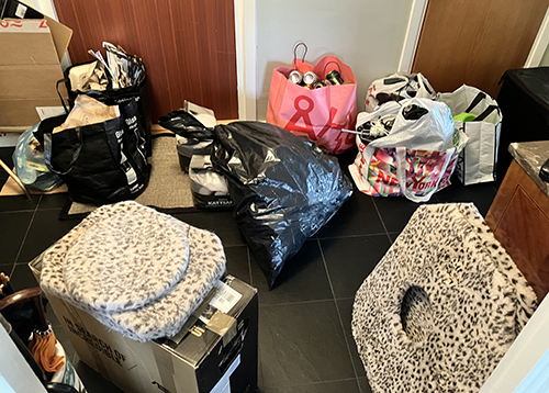 Saker till återvinning