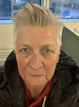 Selfie regnblöt 23 feb 2024