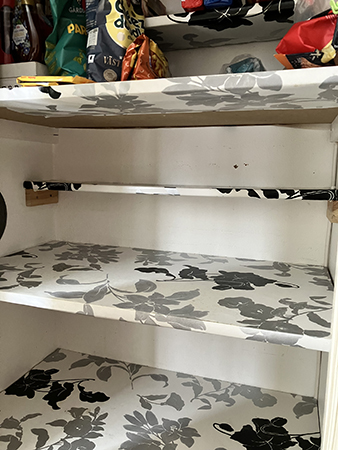 Rensning av skafferiet