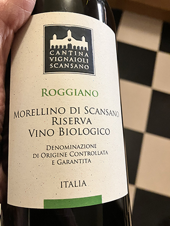 Morellino di Scansano riserva