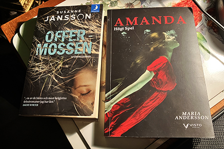 Böckerna Offermossen och Amanda högt spel Böckerna Offermossen och Amanda högt spel