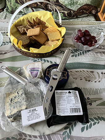 Ost kex och druvor påskdagen 2024