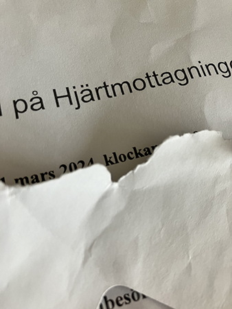 Brev från Hjärtmottagningen