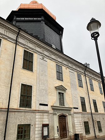 Gustavianum utan byggställningar