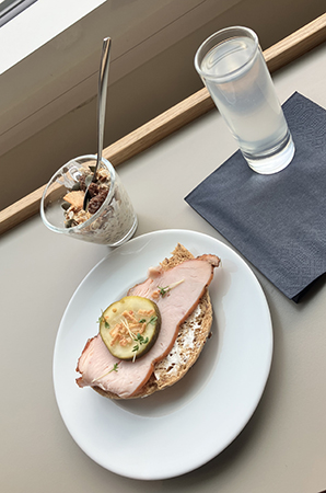 Andra frukost på Clarion Hotel Gillet