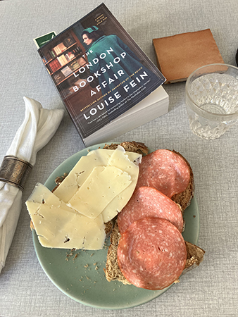 Mackor bubbelvatten o boken The London bookshop affair