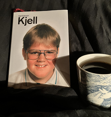 Boken Kjell och kaffe på sängen