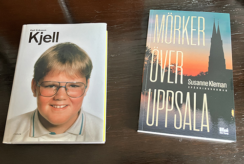 Böckerna Kjell och Mörker över Uppsala