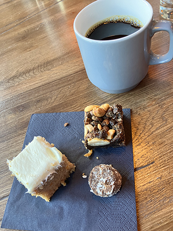 Lunchkaffe och godsaker Clarion Hotel Gillet