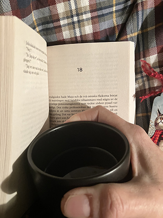 Kapitel 18 och kaffe på sängen