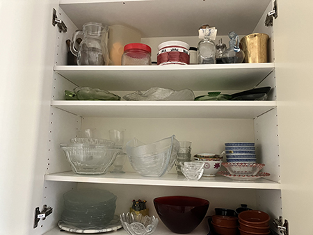 Tredje överskåpet i köket