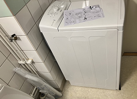 Min nya tvättmaskin