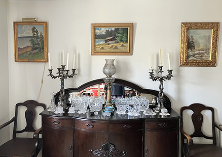 Tre oljor över ekbyffén