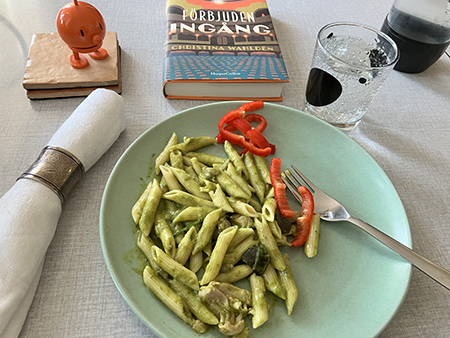 Kycklingpastan från Triller andra vändan med spetspaprika