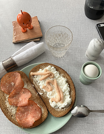 Mackor o ägg med Hopptimisten hemmalunch