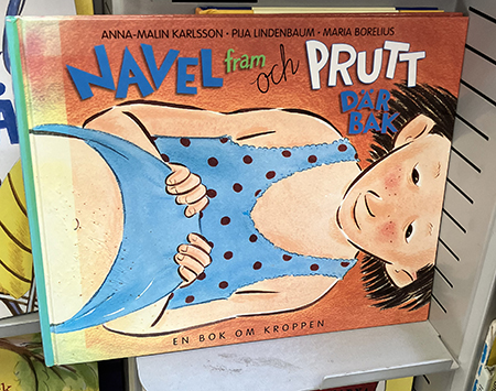 Boken Navel fram och prutt där bak