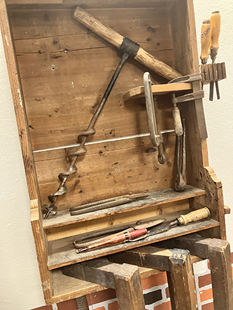 Jättekorkskruv Uppsala industrimuseum