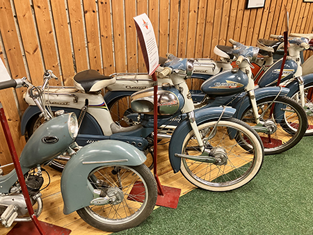 Mopeder Nymans Uppsala industrimuseum
