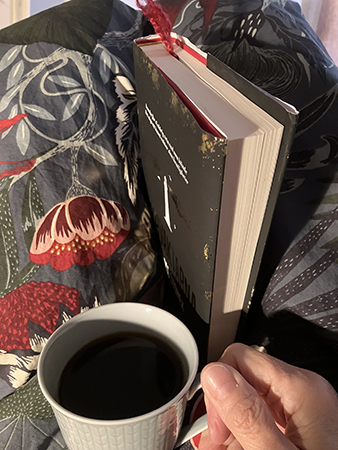 Cirka 100 sidor kvar i boken Fyrvaktarna o kaffe på sängen Cirka 100 sidor kvar i boken Fyrvaktarna o kaffe på sängen