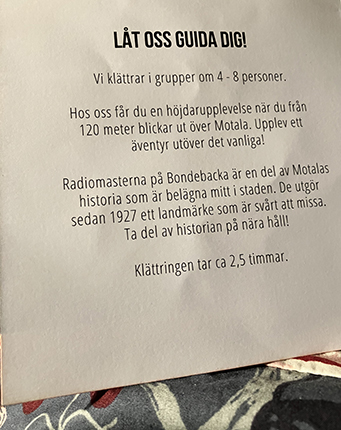 Låt oss guida dig om mastklättring