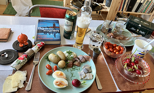 Sill o potatis m Hopptimisten och boken Tiga som muren