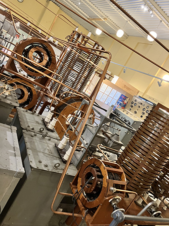 Teknik inne på rundradiomuseet