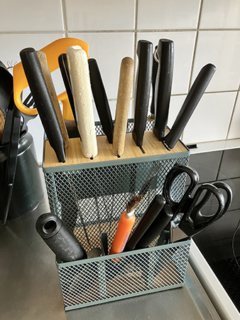 Praktiskt knivblock från IKEA