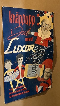 Affisch Knäppupp i jul med Luxor