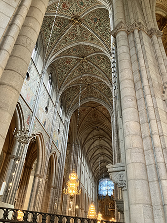 Taket inne i Domkyrkan