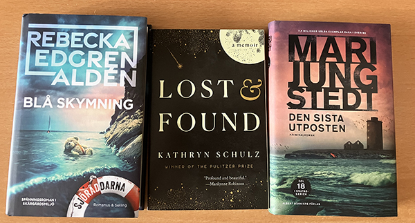 Böckerna Blå skymning Lost and found o Den sista utposten