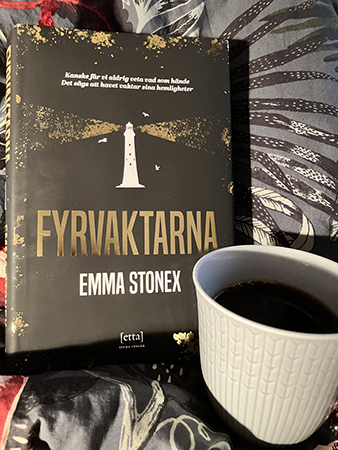 Boken Fyrvaktarna o kaffe på sängen