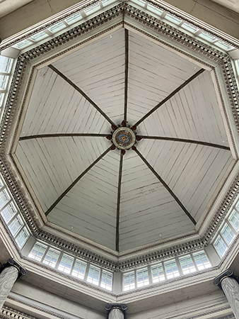 Taket inne i anatomiska teatern Gustavianum