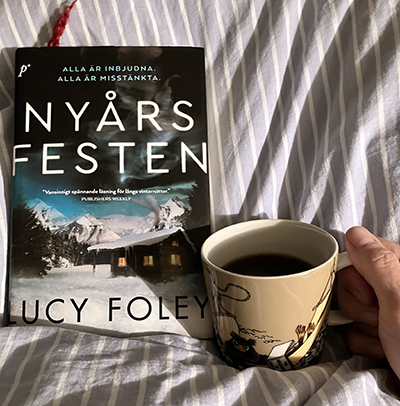 Boken Nyårsfesten och kaffe på sängen