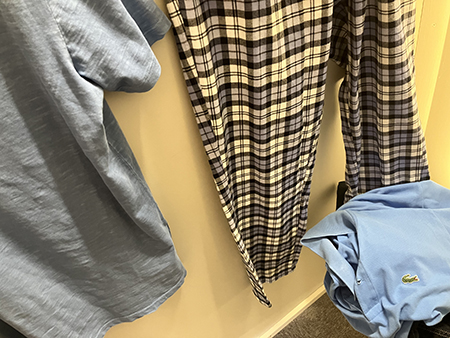 I provhytten på Thuns