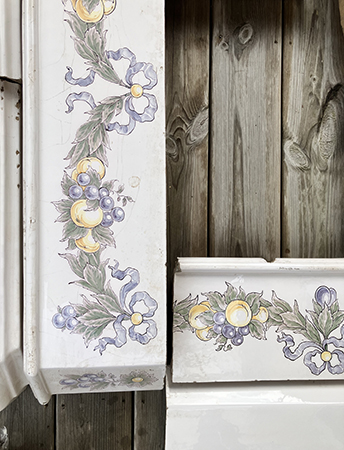 Kakelugnsdelar Kakelugnsdelar