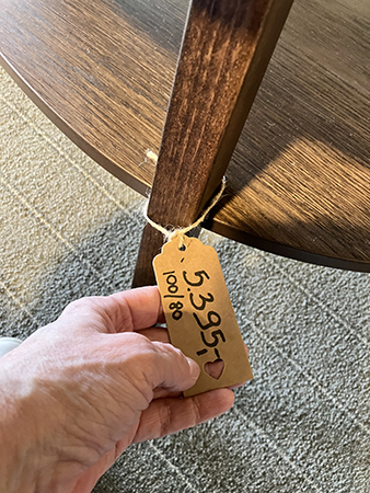 Ovala bordet kostar nästan 5400 kr