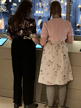 Okända museibesökare Gustavianum