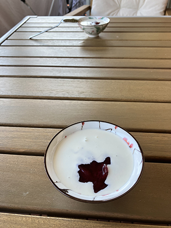 Krusbärskräm utan sked