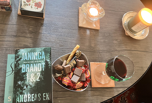 Fredagsgodis vin boken Jannica Brandt 1 o 2