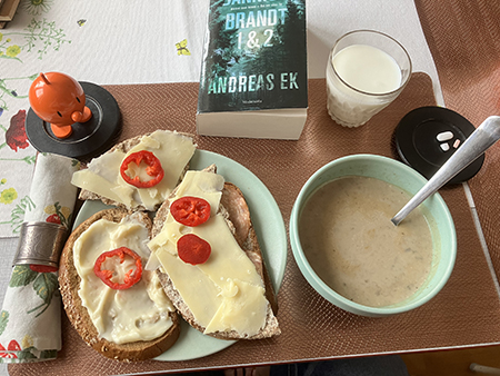 Mackor med egen paprika skogssvampsoppa Hopptimisten Jannica Brandt 1 o 2