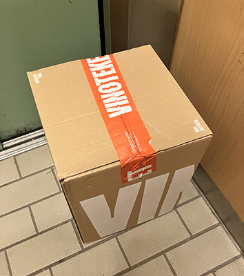 En låda från Vinoteket