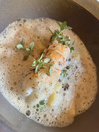 Havskräfta med Karl Johansvamp o ost K5