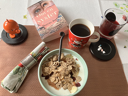 Vardagsfrukost med Hopptimisten och Om en syster